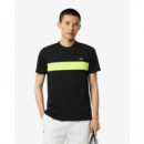 Camiseta de Tenis Estampada Ultra-dry de LACOSTE