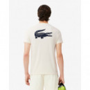 Camiseta de Tenis Estampada Ultra-dry de LACOSTE