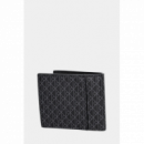 Cartera Ckj Eblem Negra  CALVIN KLEIN