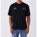 Camiseta ProjectXParis Members' club negra