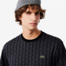Tee-shirt Graphite Sombre/noir  LACOSTE