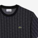 Tee-shirt Graphite Sombre/noir  LACOSTE