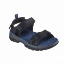 Tresmen - Ryer Black Mesh / Synthetic SKECHERS