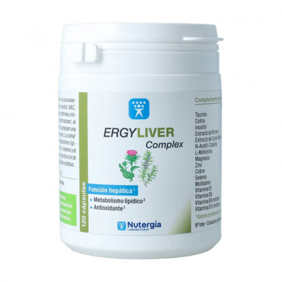 NUTERGIA ERGY LIVER COMPLEX 120 CAPS