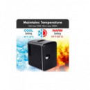 DENVER Mini Nevera con Fucion Frio y Calor MFR-400BLACK 230V/12V Negro