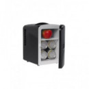 DENVER Mini Nevera con Fucion Frio y Calor MFR-400BLACK 230V/12V Negro