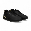 Vivos Oro Deportivo Piel+nylon Negro  HUGO BOSS