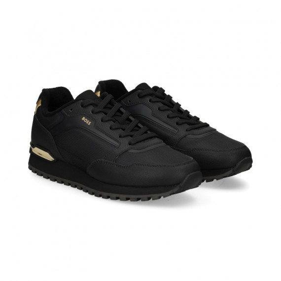 Vivos Oro Deportivo Piel+nylon Negro  HUGO BOSS