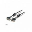 Cable Alargador DVI M-h 3M con Ferritas