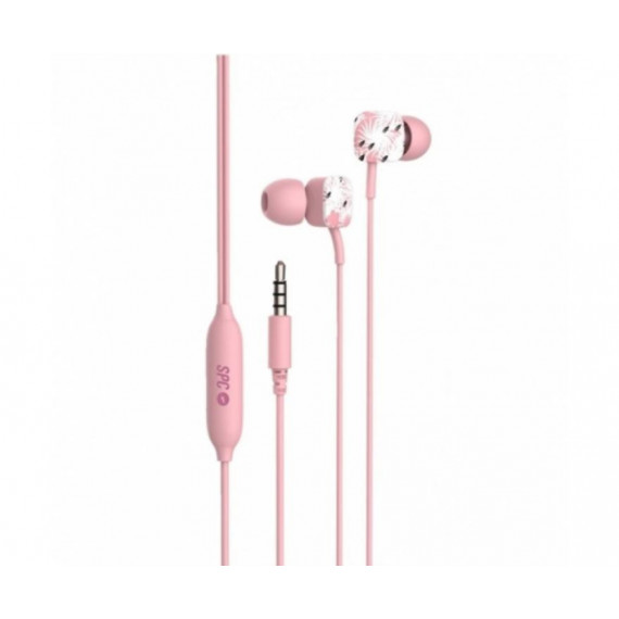 SPC Hype Auriculares con Micrófono Rosa