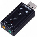 EWENT EW3762 Tarjeta de Sonido Externa USB 7.1