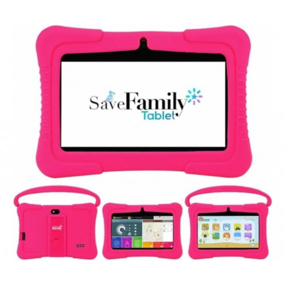 SAVEFAMILY Evolution Tablet 7" Rosa 4G