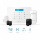 NIVIAN Kit Alarma Smart Wifi - 4G NVS-A6WG-U1