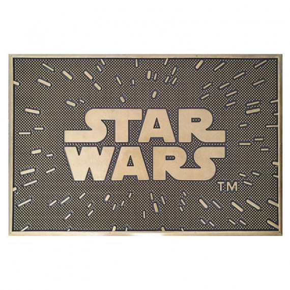 Felpudo Caucho STAR WARS Logo Saga 40X60CM