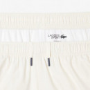 Pantalón Corto de Tenis de Tafetán Diamantado Estampado de LACOSTE