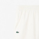 Pantalón Corto de Tenis de Tafetán Diamantado Estampado de LACOSTE