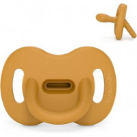 SUAVINEX Chupa Todosilicona Fisiol 6/18M Mostaza