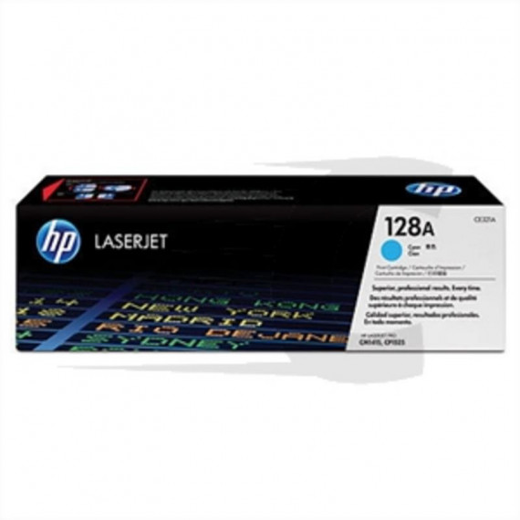 HP 128A Cartucho de Tóner Cian Laserjet