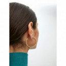 Pendientes Aro Pequeño Dorado  LOLA CASADEMUNT