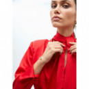 Pulsera Fina Rígida Logo Ovalado Dorado  LOLA CASADEMUNT