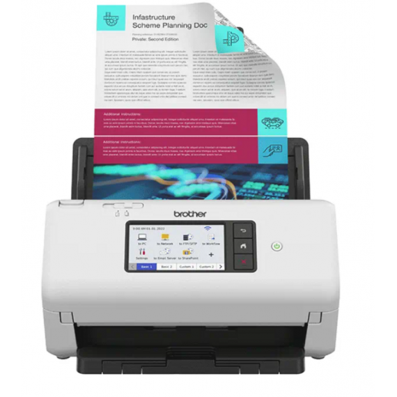 BROTHER ADS-4700W Escáner Documental Inalámbrico