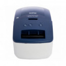 Impresora de Etiquetas BROTHER QL-600B Azul/blanco
