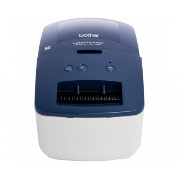 Impresora de Etiquetas BROTHER QL-600B Azul/blanco