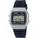 CASIO Coleccion F-91WM-7ADF Reloj Digital, Alarma, Calendario, Correa Resina Negra,