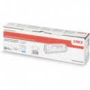 OKI 46861307 - Tóner Cian para C834/C844