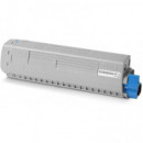 OKI 46861307 - Tóner Cian para C834/C844