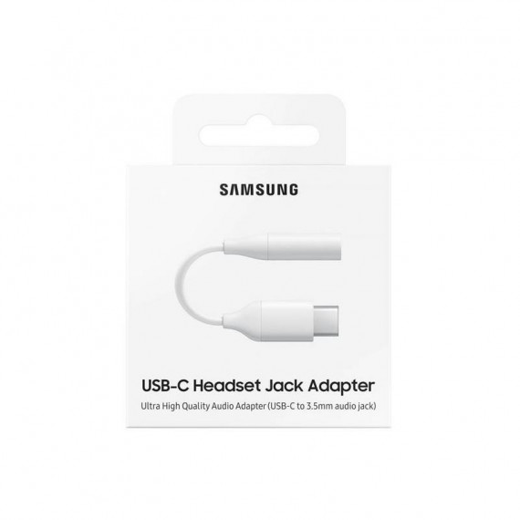 SAMSUNG Adaptador Usb-c a Jack 3.5MM Blanco