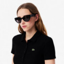 Polo de Corte Ajustado L.12.D en Canalé de Algodón LACOSTE