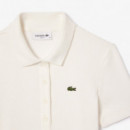 Polo de Corte Ajustado L.12.D en Canalé de Algodón LACOSTE