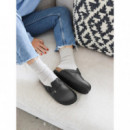 Calzado Zuecos GENUINS Riva Oiled Leather Black