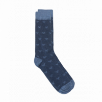 Calcetines SILBON Multiraquetas Azul Marino