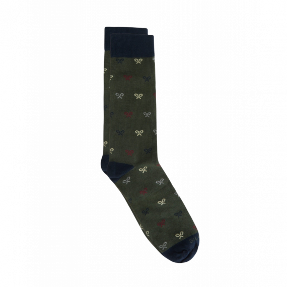Calcetines SILBON Raquetas Colores Verde