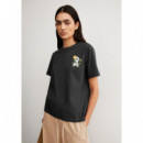 Camisetas Mujer Camiseta ARMEDANGELS Lualaa Difference Dark Steel