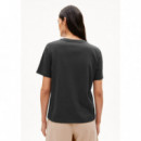 Camisetas Mujer Camiseta ARMEDANGELS Lualaa Difference Dark Steel