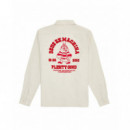 Chaquetas Hombre Sobrecamisa DEUS EX MACHINA Picklock Natural