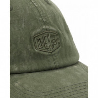 Gorros y Gorras Gorra DEUS EX MACHINA Shield Garment Dyed Dad Cypress Green