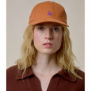 Gorros y Gorras Gorra MERZ B SCHWANEN Swan Logo Cotton Twill Pumpkin