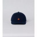 Gorros y Gorras Gorra MERZ B SCHWANEN Swan Logo Cotton Twill Night Blue
