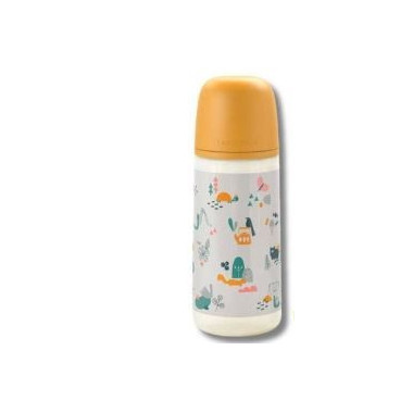 SUAVINEX Biberon Silicona +6 Mostaza 360ML