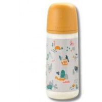 SUAVINEX Biberon Silicona +6 Mostaza 360ML