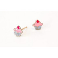Pendiente Amarillo Cupcakes  FARMA BIJOUX