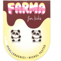 Pendiente Amarillo Panda  FARMA BIJOUX