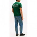 TOMMY HILFIGER - Hilfiger Herald Back Graphic Tee - L6K - F|MW0MW40008/L6K