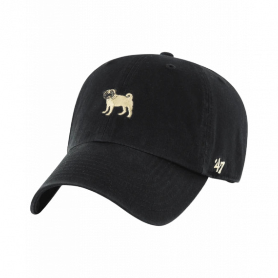 Gorros y Gorras Gorra '47 Dog Base Runner Icon Black Carlino Pug