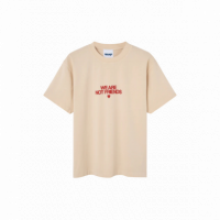 Camisetas Hombre Camiseta WE ARE NOT FRIENDS Bold Love Off White