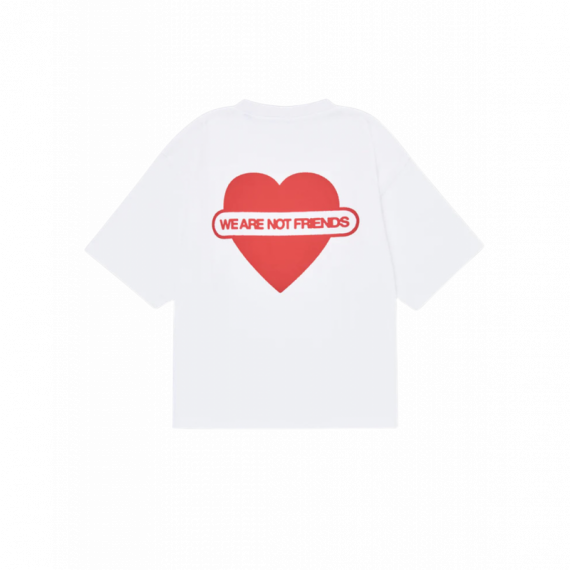 Camisetas Hombre Camiseta WE ARE NOT FRIENDS Union Love Boxy